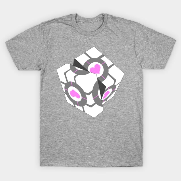 Weighted Rubiks Cube T-Shirt by emoryarts